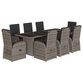 Conjunto de Mobiliário de Exterior VidaXL 3277600 - 1