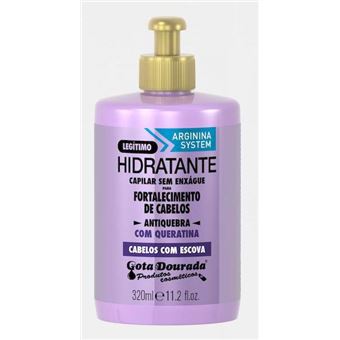 Creme Gota Dourada Pentear Fortalicimento Escova | 320 ml - 1