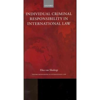 Individual Criminal Responsibility in International Law - Hardback - 2012 - 1