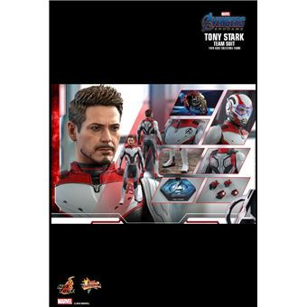 Figura Hot Toys MMS537 - Marvel Comics - Avengers : Endgame - Tony Stark Team Suit Version - 1