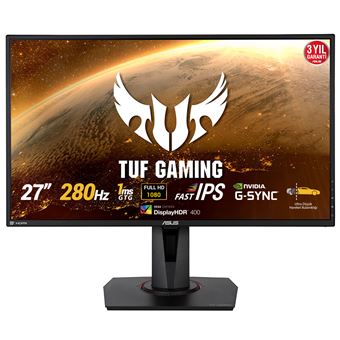 Monitor Gaming ASUS VG279QM | LED | FHD | 1 ms | 280 Hz | 27" | F - 1