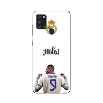 Capa Maniacase para Samsung Galaxy A21s Kylian Mbappe Real Madrid 9 Hola - 1