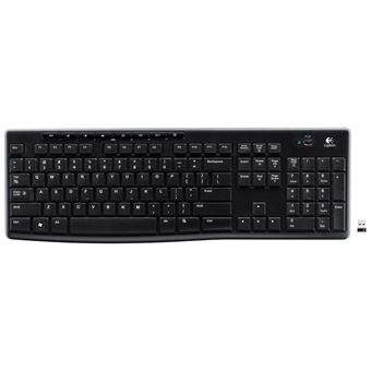 Teclado Wireless Logitech K270 | Idioma: Húngaro | Prateado - 1