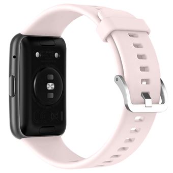 Bracelete Avizar para Huawei Watch Fit 2 | Silicone Resistente com Correia com Orifícios - Rosa - 1