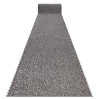 Passadeira RugsX Karmel Avião | Uma Cor Cinzento | 140 cm | 140X980 cm - 1