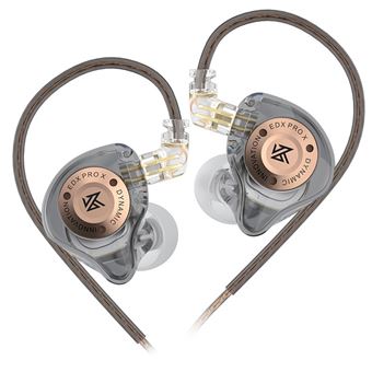 Auriculares Curvos SZSMART KZ-EDX Pro X | cinzento | In ear | sensibilidade 108±3db - 1