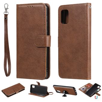 Capa Magunivers Pu 2 em 1 Magnético Destacável Marrom para Samsung Galaxy A31