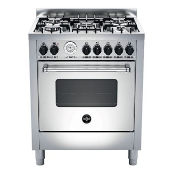 Fogão Bertazzoni La Germania Americana AMN765EXT | 69.5 cm | 5 Zonas | A | Aço inoxidável - 1