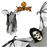 Esqueleto Suspenso You Like It 60 x 50cm Cinzento com Asas_0
