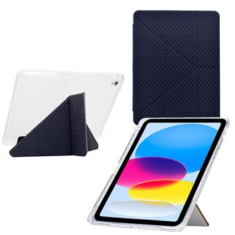 Capa ZURSANA para iPad Air de 11 " (M3) 2025/(M2) 2024 | TPU Macio | Suporte Vertical | Transparente/Preto - 1