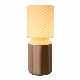 Escultura Decorativa Cilíndrica com Design Espiral | 35 cm - 1