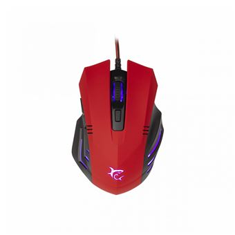 Rato Gaming com Fios White Shark HANNIBAL 2 Red | 3200 DPI | Vermelho - 1