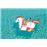 Flutuador de piscina & praia bestway 41113 branco bóia de montar vinil/preto_2