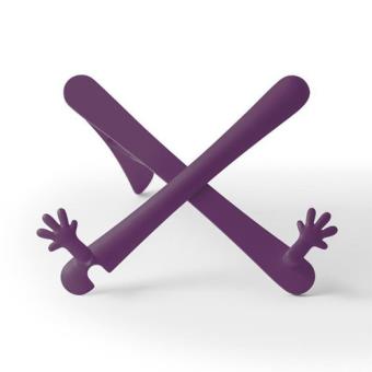 Suporte para Livros e Tablets, desdobrável de Mãos Roxas The Hands Stand. - 1