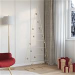 Árvore de Natal vidaXL | 211 cm | Aço com Revestimento em Pó