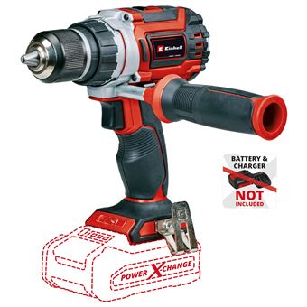 Broca Einhell TP-CD 18/60 Li BL - Solo | Cinzento, Vermelho - 1