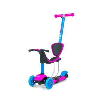 Scooter 3 em 1 Milly Mally Little Star Pink-Blue - 1