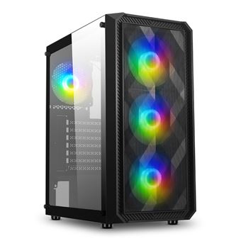 Caixa para Computador 1Life 1IFECGLARE | Preto - 1