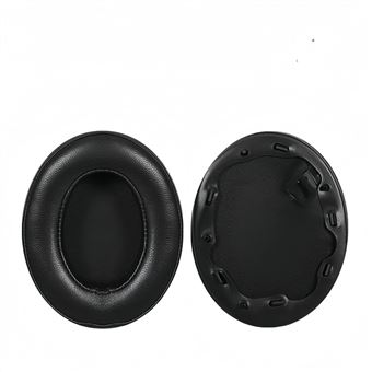 Almofadas para Auscultadores V-REEL para SONY WH-1000XM4 | Preto | Couro de Ovelha - 1