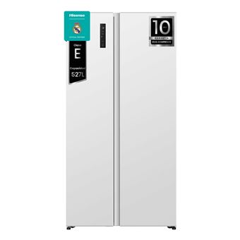 Frigorífico Americano Hisense RS3P538NEWE | 178,6x91x60 cm | 527 L | E | Branco - 1