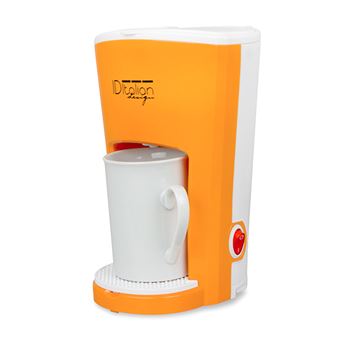 Cafeteira ID Italian IDECUCOF01 | Laranja, Branco - 1