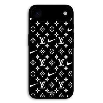 Capa Maniacase para iPhone 17 Air | Nike Louis Vuitton fundo preto - 1