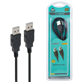 Cabo Sanda SD-7275 | Adaptador USB para USB - Preto - 1