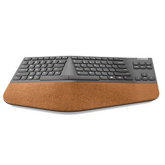 Teclado Wireless Lenovo Go Wireless Split | Idioma: Inglês US | Cinzento - 1