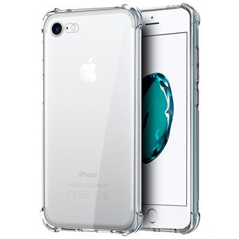 Capa traseira para iPhone 7 / 8 / SE (2020) COOL em Gel com Cantos Reforçados Transparente - 1