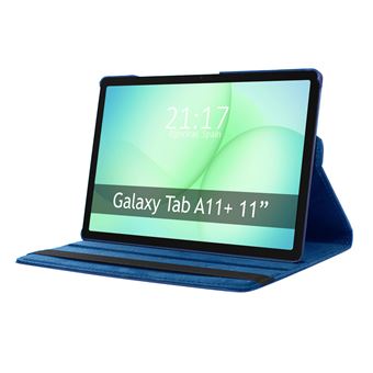 Capa Tumundosmartphone Giratória 360° para Samsung Galaxy Tab A11+ Plus Azul - 1