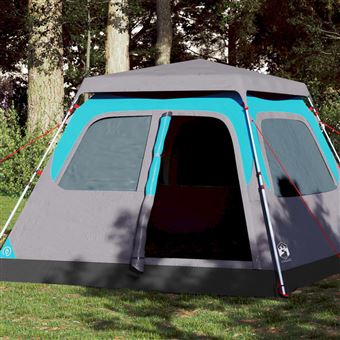 Tenda de campismo vidaXL | cúpula para 4 pessoas libertação rápida azul - 1