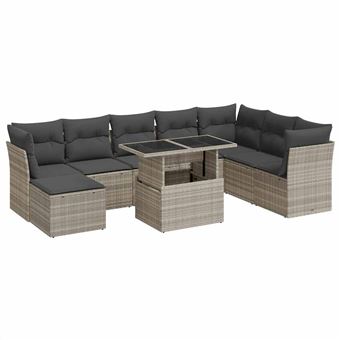Conjunto de Mobiliário de Exterior VidaXL 3266792 - 1