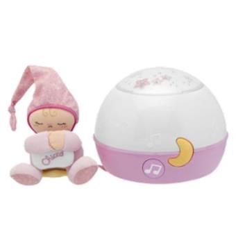 Chicco A minha lâmpada Magic'Projection rosa - 1