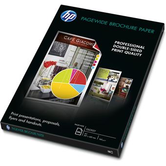 Papel para Impressão HP PageWide Glossy Brochure | Branco - 1