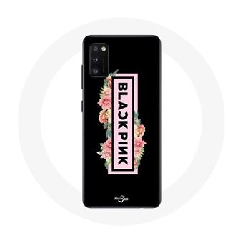 Capa Maniacase para Oppo A16 Pretorosa Groupe de K-Pop Logotipo Fundo Preto - 1