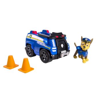 Carro Polícia Patrulha Pata Chase Preto e Azul