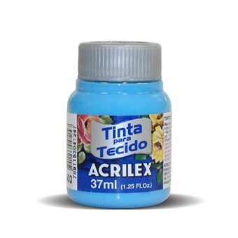 Tinta Acrilex Fosca para Tecido 04140/503 | 37ml - Azul Celeste - 1