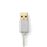 Nedis CCTB60500AL30 cabo USB 3 m 2.0 USB A Micro-USB B Alumínio_2