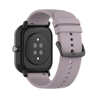 Pulseira Silicone Ajustável 20mm Roxo Claro Magunivers para Samsung Galaxy Watch3 41mm/Watch Active - 1