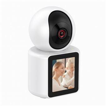 Câmara de Segurança Wi-Fi Andowl Q-K9 | Visão Noturna | Áudio Bidirecional | Deteção de Movimento | Visor LED | Branco - 1