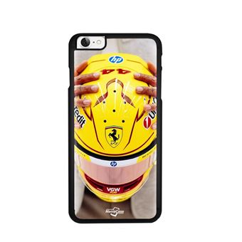 Capa Maniacase para Iphone SE 2020 | Hamilton 44 Ferrari Helmet Official - 1