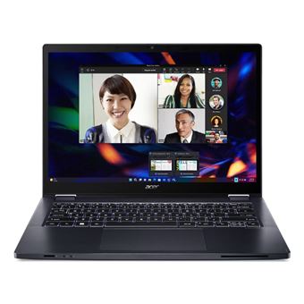 Computador Portátil Híbrido 2 em 1 Acer TravelMate TMP414RN CI7-1365U TOUCH TNBK | 14'' | Intel® Core i7-1355U | Intel® UHD Graphics | 16 GB | SSD 512GB - 1