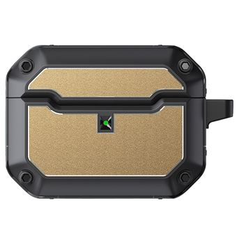 Capa e TPU anti-riscos com chaveiro, ouro Magunivers para AirPods Pro - 1