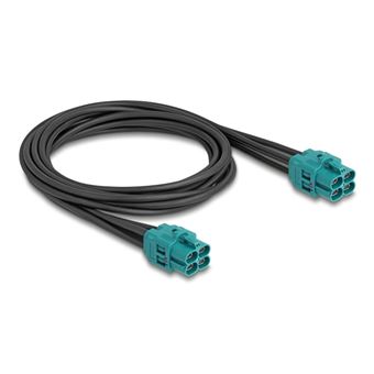 Cabo Coaxial DeLOCK 90340 | Preto - 1