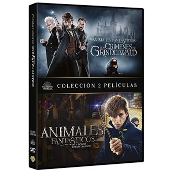 Fantastic Beasts and Where to Find Them + Fantastic Beasts: The Crimes of Grindelwald / Animales Fantasticos Y Como Encontrarlos + Animales Fantásticos: Los Crímenes De Grindelwald (2DVD) - 1