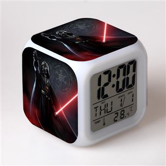 Despertador Infantil HSMY | LED | Multifuncional Colorido | Star Wars 10 - 1