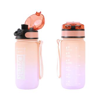 Garrafa Em Tritan I Drink | 500  ml | Lilás/Laranja - 1