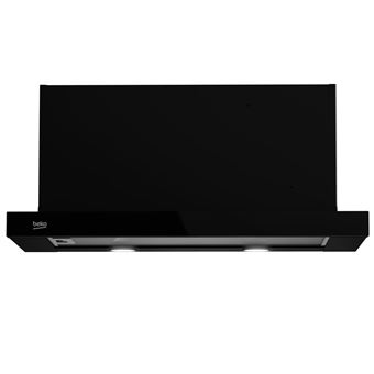 Exaustor Telescópico Beko HNT62610BH | 60 cm | 648 m³/h | 65 dB | Preto - 1