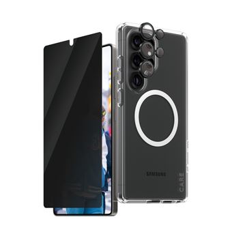 Protetor de Ecrã para Telemóvel PanzerGlass PanzerGlass® | CARE by PanzerGlass® Flagship 3-in-1 Privacy Bundle Samsung Galaxy S25 Ultra | Transparente - 1