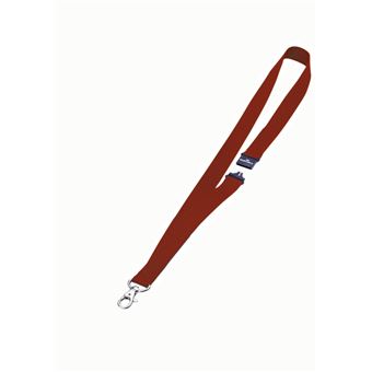 Crachá/cordão para Crachás Durable 8137-03 | Vermelho - 1